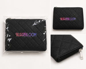 Blissebloom Champagne gold makeup brush set Blissebloom
