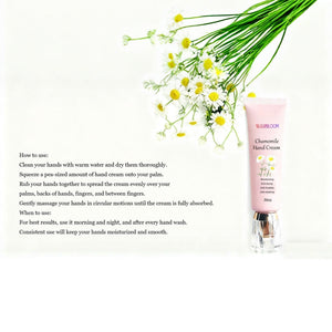Blissebloom Chamomile Hand Cream Blissebloom