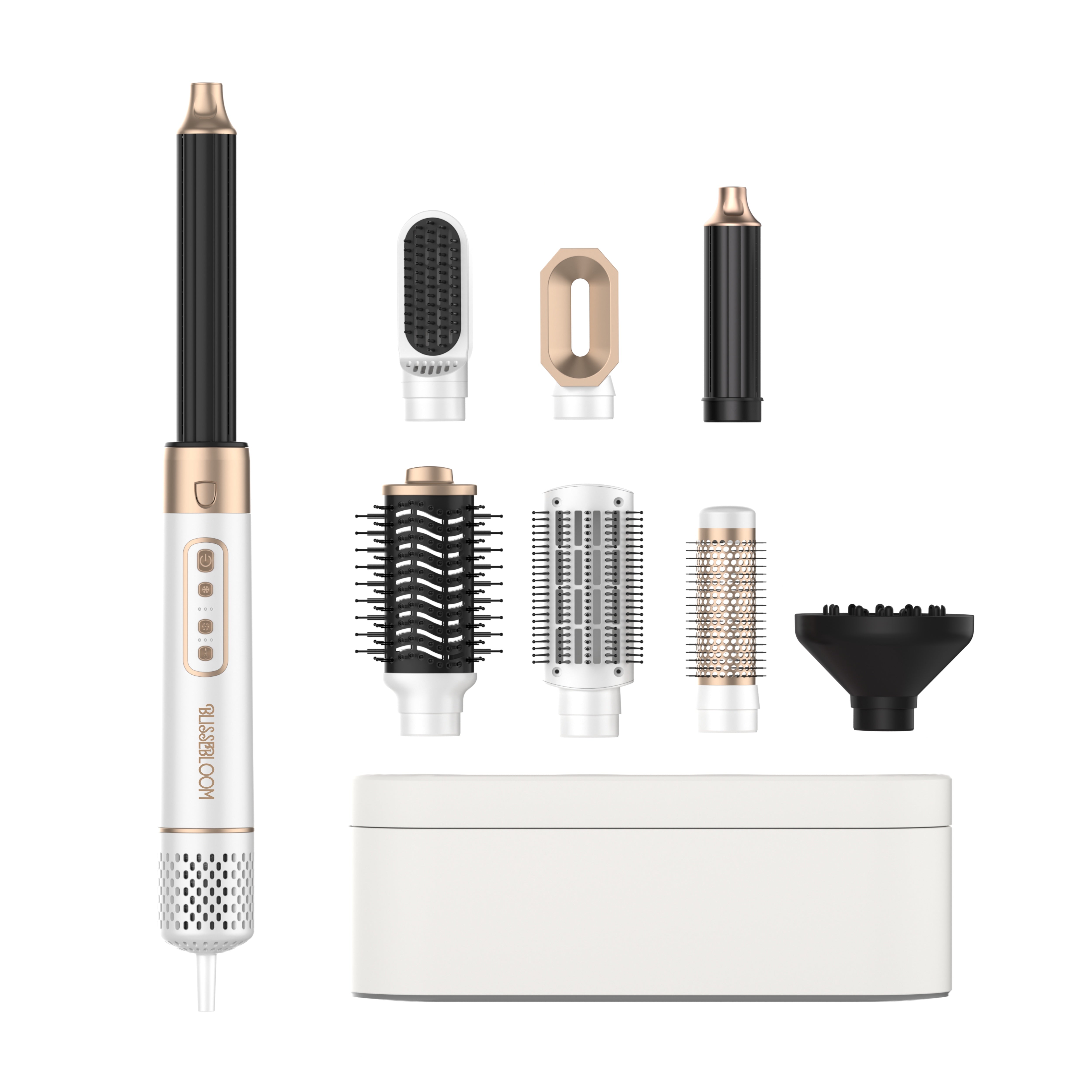 Blissebloom 6 in 1 set multifunctional hair dryer Blissebloom