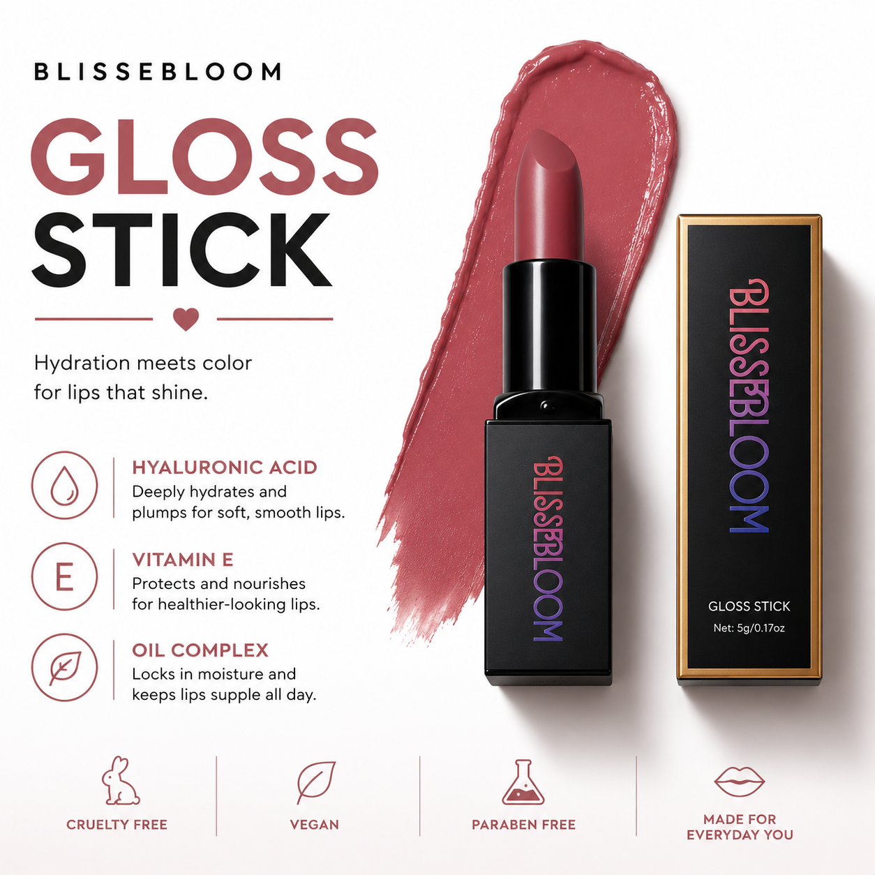 Blissebloom soft matte Lipstick Blissebloom