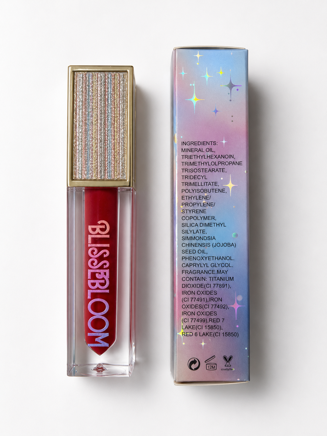 Blissebloom high pigment moisture Lipgloss Blissebloom