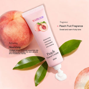 Blissebloom Peach Hand Cream Blissebloom