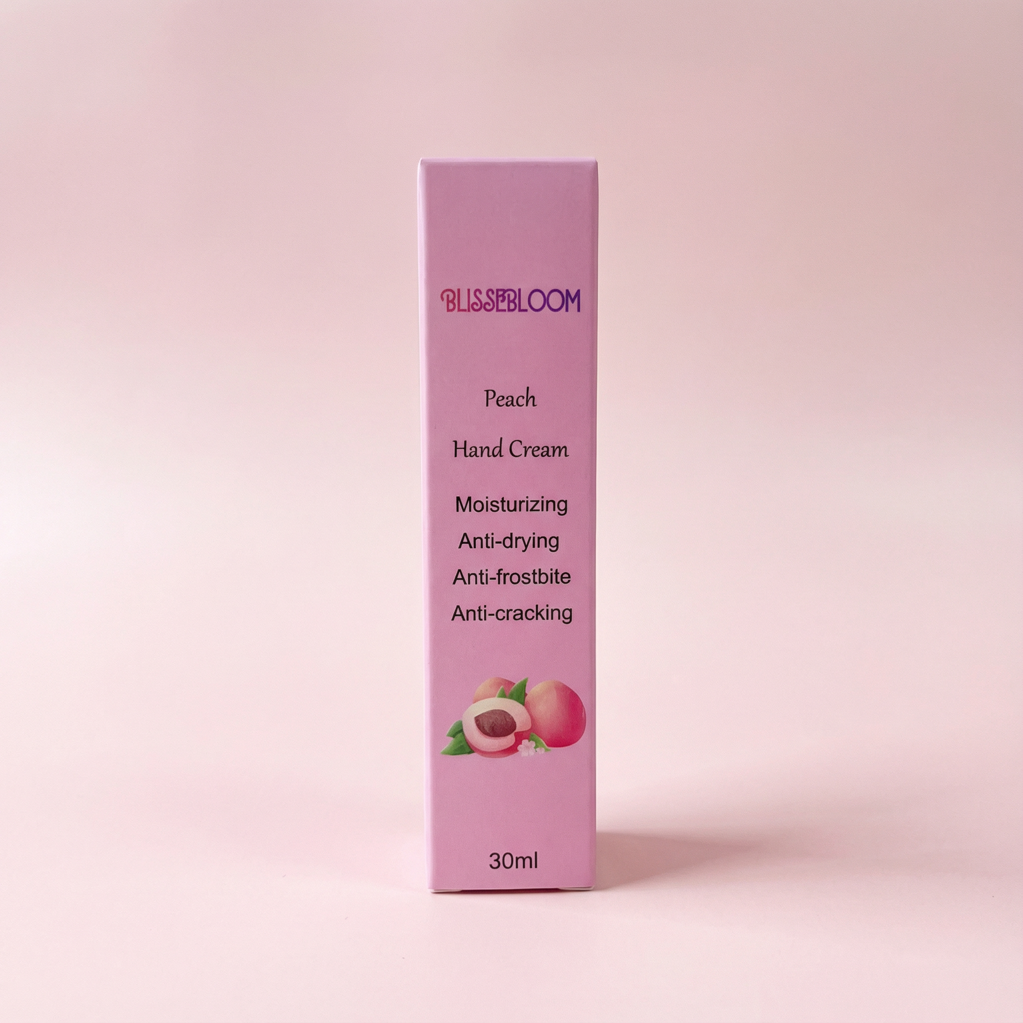 Blissebloom Peach Hand Cream Blissebloom