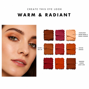 Blissebloom 9 color DIY Eye Shadow Palette Blissebloom