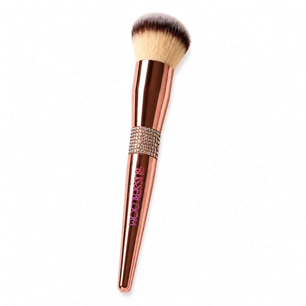 Rose gold blissebloom delicate soft Makeup Brush Blissebloom