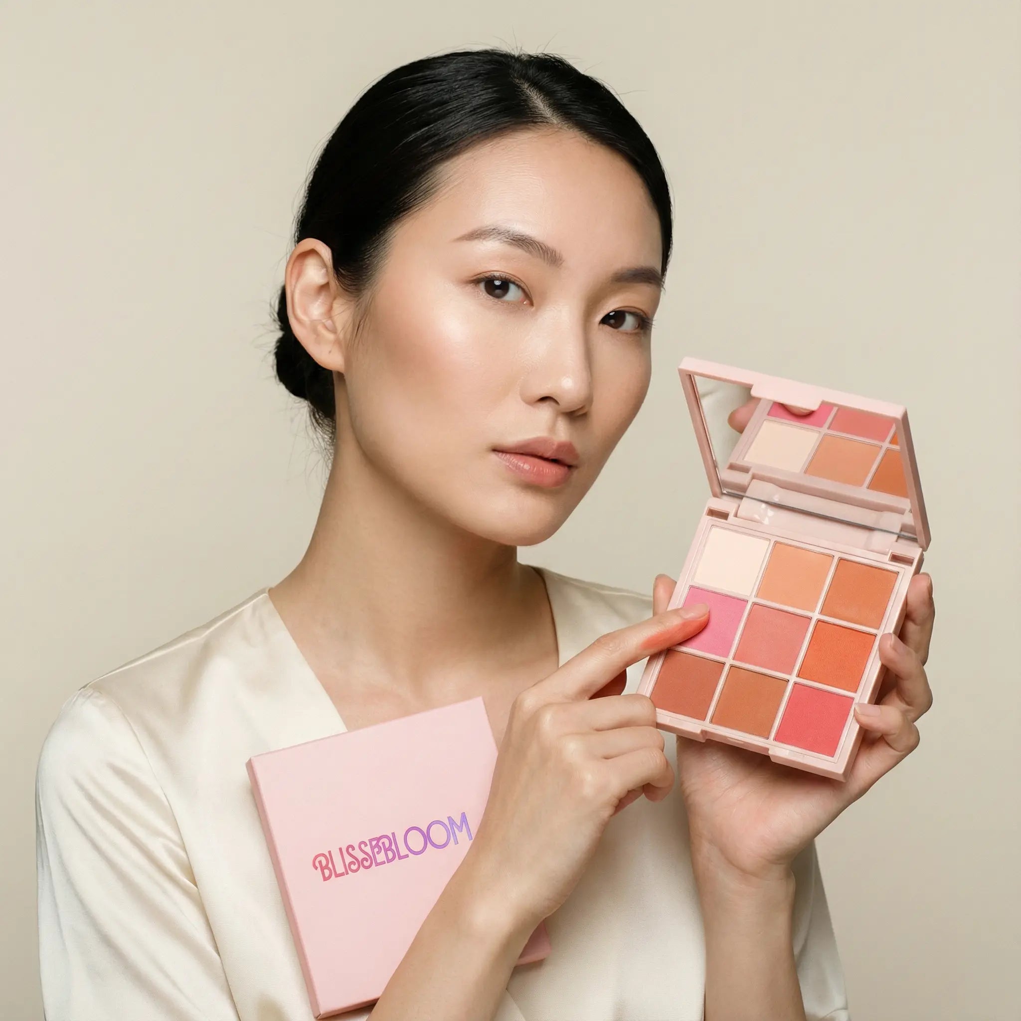 Blissebloom 9 color DIY Eye Shadow Palette Blissebloom