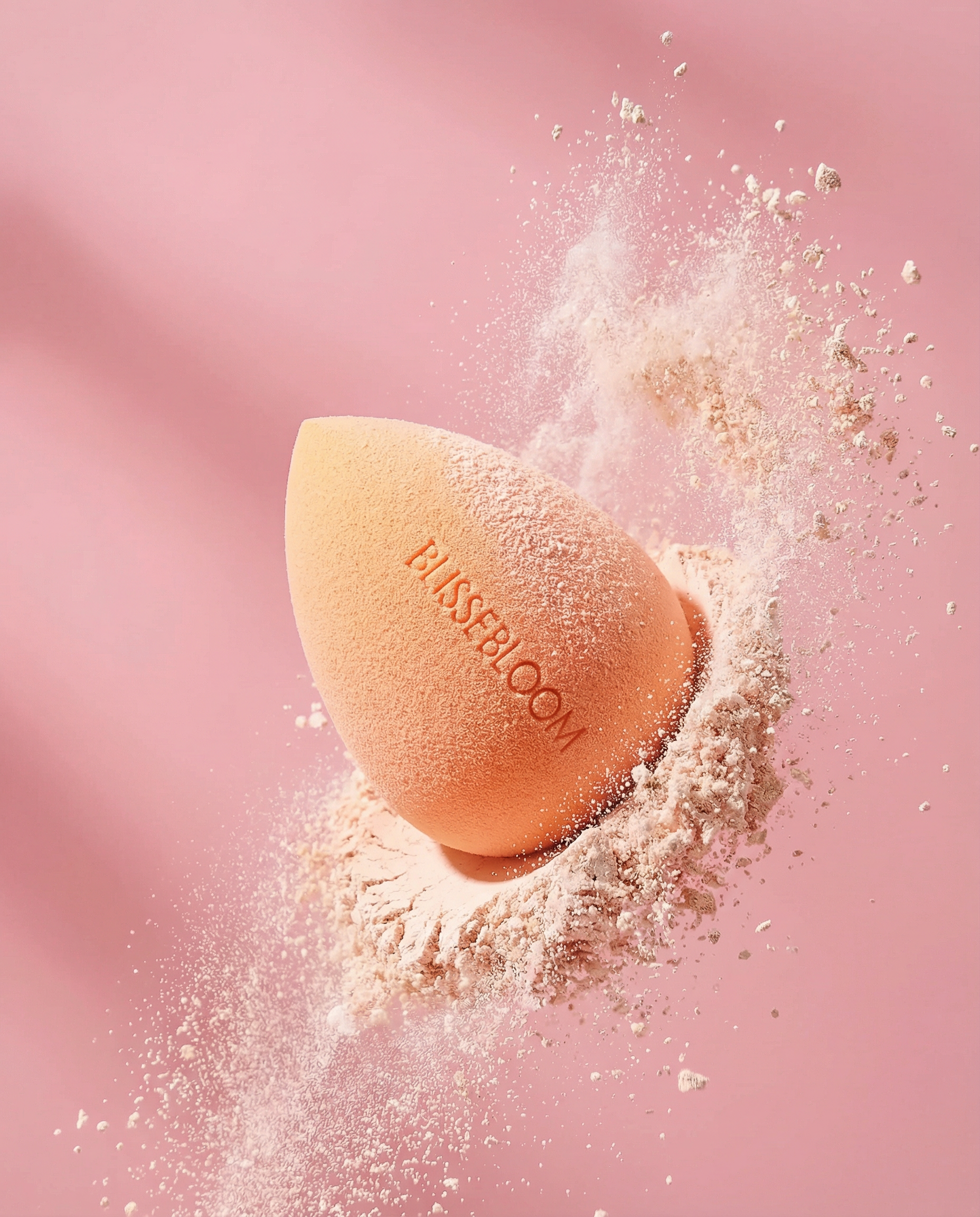 Blissebloom water drop powder puff Blissebloom