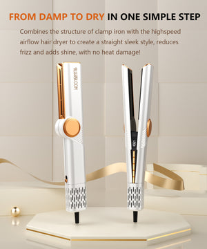 Blissebloom High-Speed Hair Straightener & Dryer (2-in-1) Blissebloom