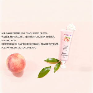 Blissebloom Peach Hand Cream Blissebloom