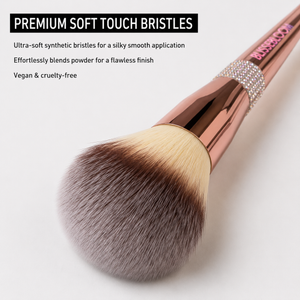 Rose gold blissebloom delicate soft Makeup Brush Blissebloom