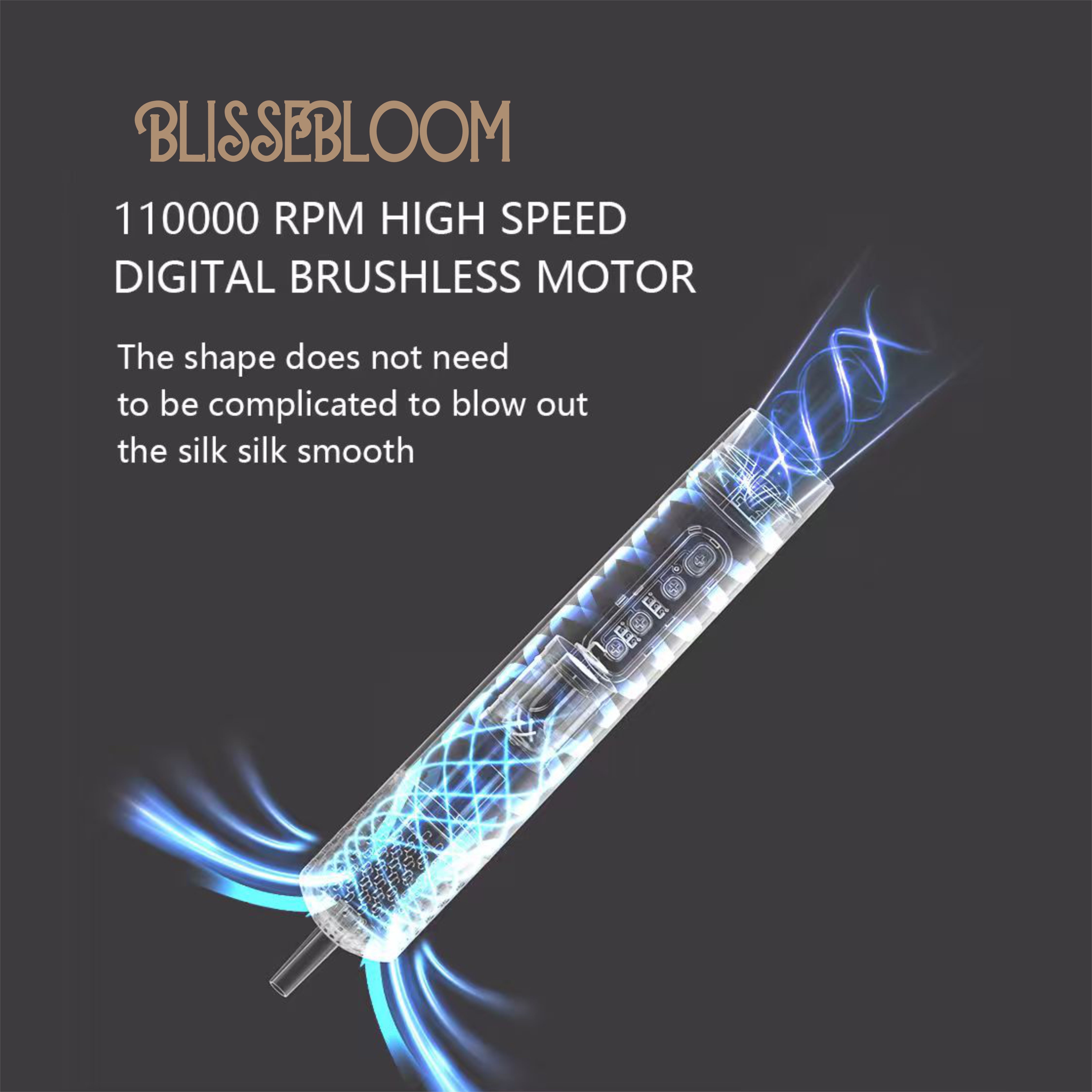 Blissebloom 6 in 1 set multifunctional hair dryer Blissebloom