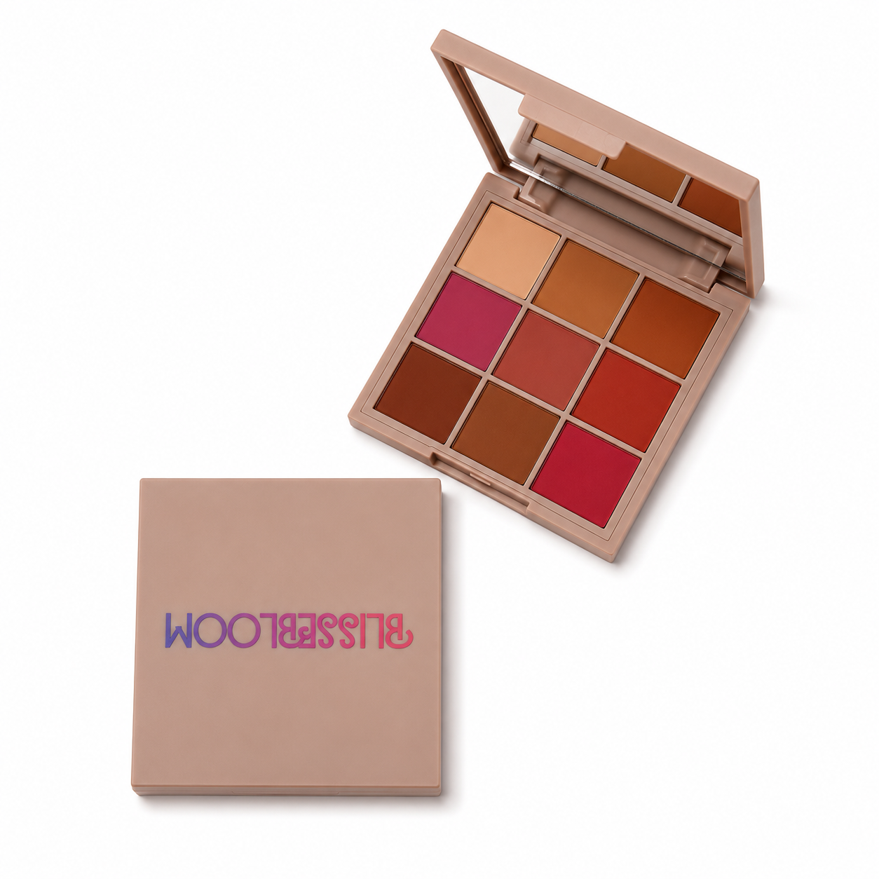 Blissebloom 9 color DIY Eye Shadow Palette Blissebloom
