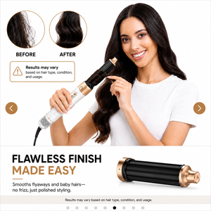 6 in 1 set multifunctional hair dryer plus additional attachment diffuser Blissebloom