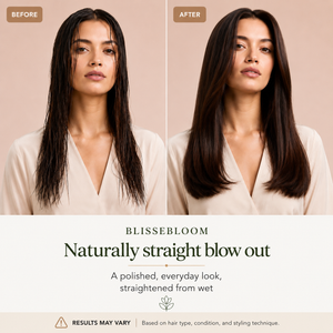 Hair Dryer & Straightener — Salon Results at Home(2 in 1) Blissebloom