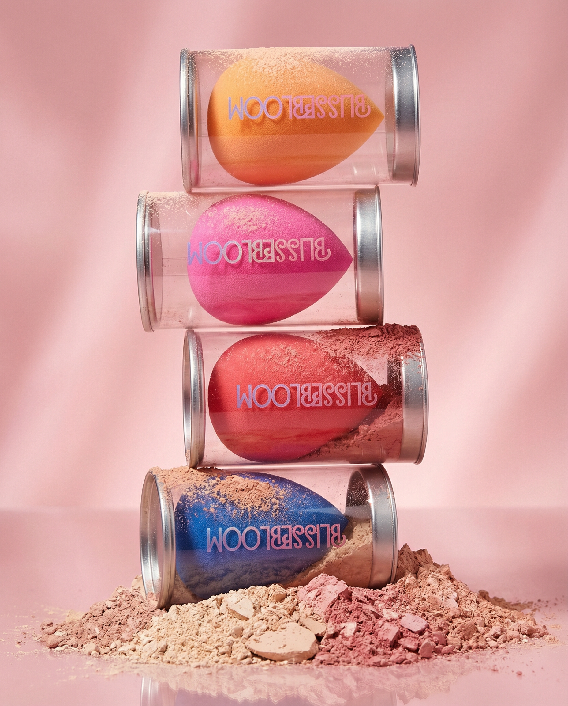 Blissebloom water drop powder puff Blissebloom